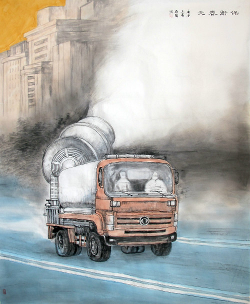 【甘肅全民戰(zhàn)“疫”】保衛(wèi)春天！蘭州榆中縣文藝界致敬“逆行者”