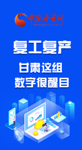 圖解|甘肅復工復產(chǎn)有多拼，看看這組數(shù)字就知道了 