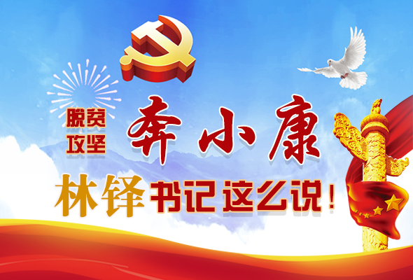 長圖|脫貧奔小康，林鐸書記這么說！