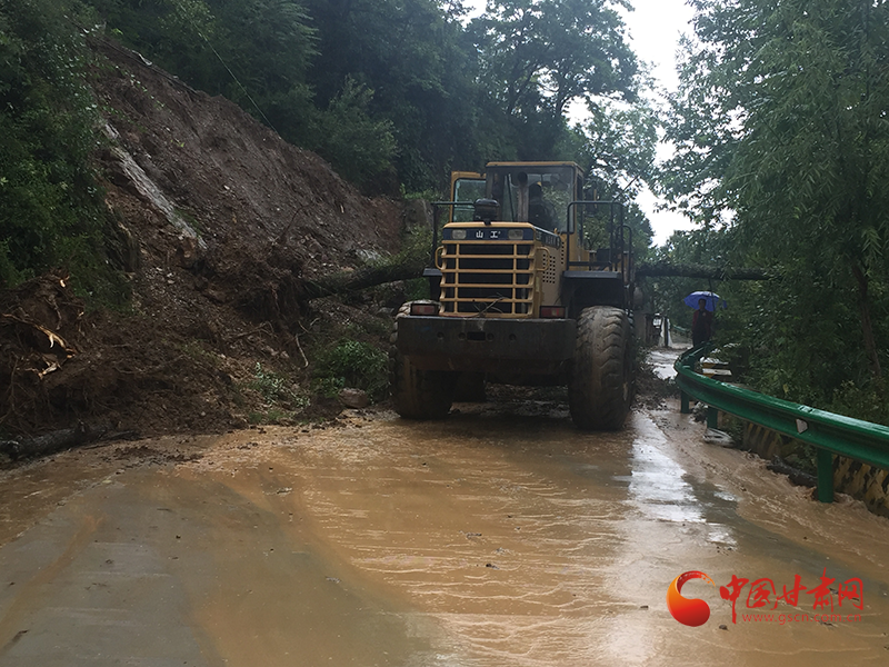 康縣長壩鎮(zhèn)：鏟車、120合力“逆行”救援群眾  