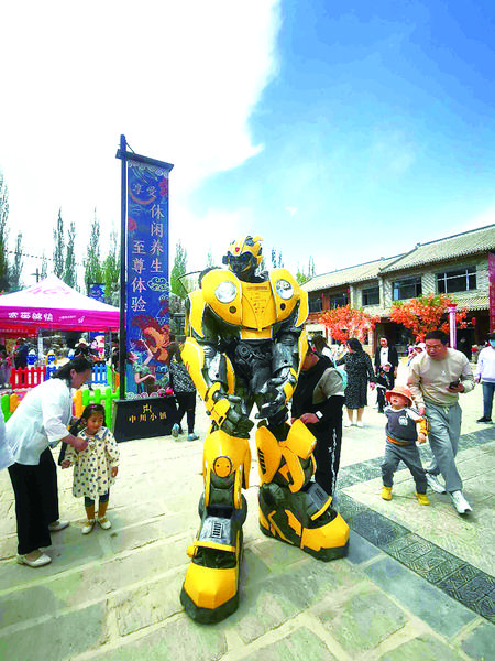 端午小長假蘭州新區(qū)共接待游客13.05萬人次 實現旅游收入6314.97萬元