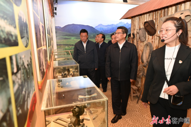 任振鶴在張掖市調(diào)研時(shí)強(qiáng)調(diào)：完整準(zhǔn)確全面貫徹新發(fā)展理念，建設(shè)生態(tài)友好發(fā)展向好生活美好的“金張掖”