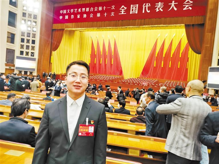 【聚焦2022甘肅兩會】網(wǎng)絡(luò)文學(xué)作家胡說：不負(fù)初心，寫有意義的文字