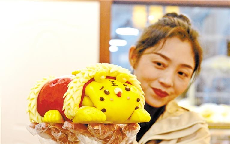 小老虎花餑餑，你舍得吃嗎？