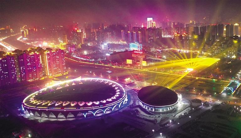 臨夏市加大城市綠化、亮化、美化、花化力度