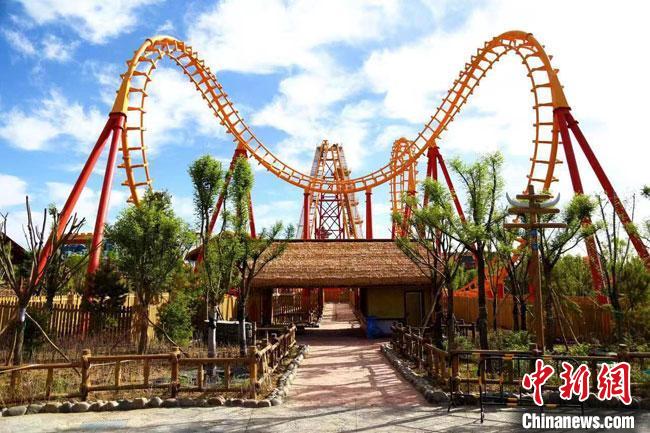 圖為嘉峪關(guān)方特歡樂世界。(資料圖) 趙海宏 攝