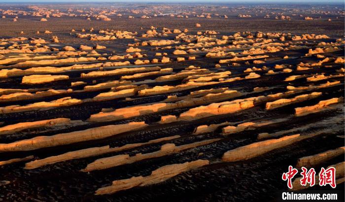 敦煌雅丹世界地質(zhì)公園。(資料圖) 敦煌市委宣傳部供圖