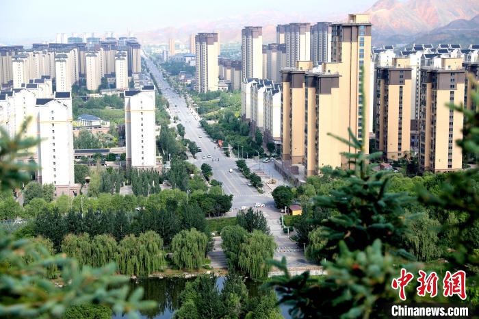 圖為樂都朝陽(yáng)山片區(qū)?！⊙Φ?攝