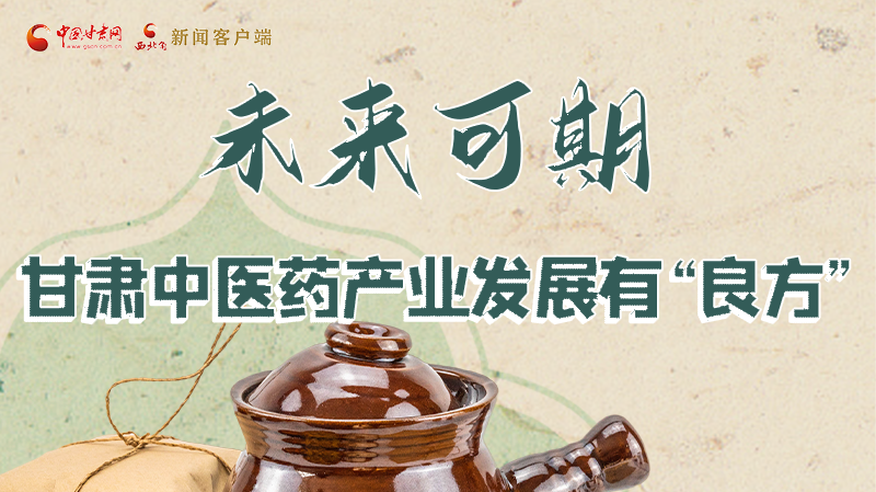 圖解|未來可期！甘肅中醫(yī)藥產(chǎn)業(yè)發(fā)展有“良方”