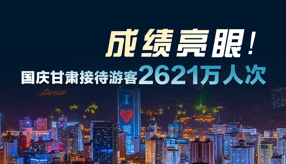 成績亮眼！國慶甘肅接待游客2621萬人次