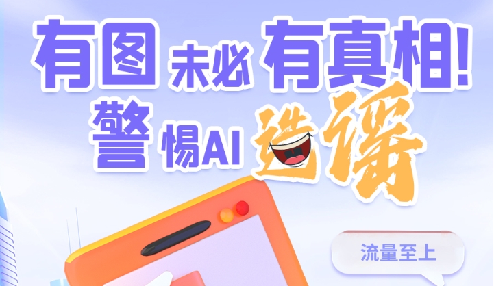 圖解|有圖未必有真相 警惕AI造謠！