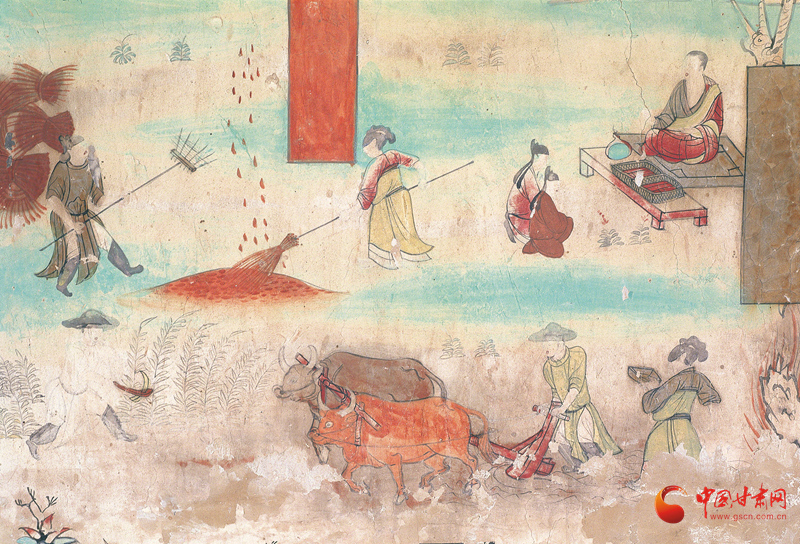 榆林窟壁畫中的“中國夢”：從“一種七收”看千年不變的民生向往